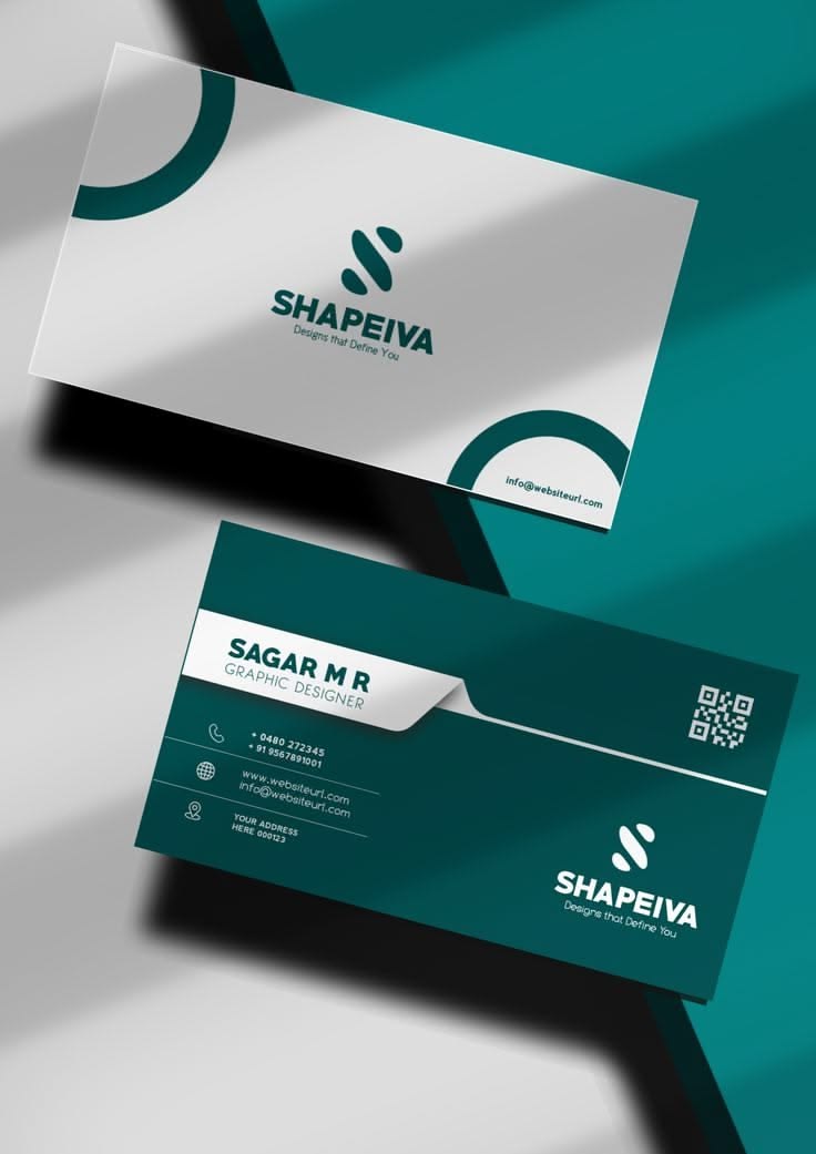 Two-sided business cards